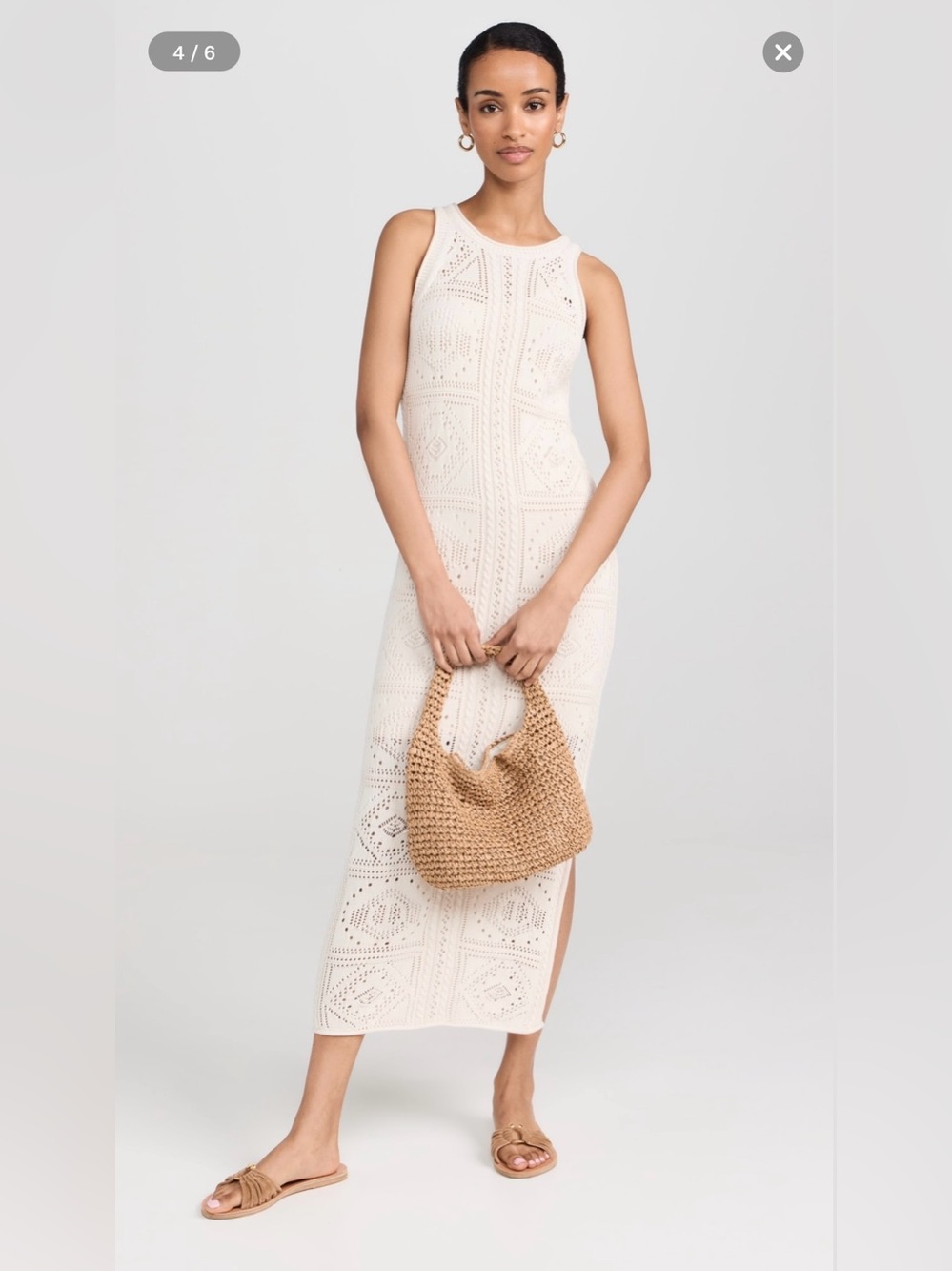 Splendid Kimi Crochet Tank Dress